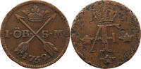 SWEDEN ÖRE Adolf Friedrich (1751-1771) -