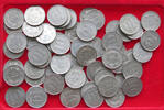 DDR 10 PFENNIG COLLECTION LOT GERMANY DDR 10 PFENNIG 65PC 95G -