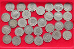 SCHWEIZ 20 RAPPEN COLLECTION LOT SWITZERLAND 20 RAPPEN BEFORE 1945 31PC 123G -