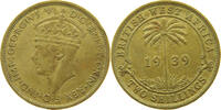 BRITISH WEST AFRICA 2 SHILLING George VI. (1936-1952) -
