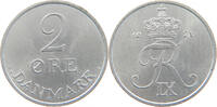 DENMARK 2 ÖRE Frederik IX. 1947-1972 -