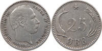 DENMARK 25 ÖRE Christian IX. (1863-1906) -