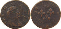 FRANCE ORANGE DOUBLE TOURNOIS Frederic Henri de Nassau, 1625 - 1647 -