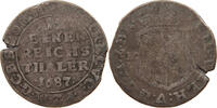 1/12 TALER 1687 BRANDENBURG PREUSSEN Friedrich Wilhelm (1640-1688) S