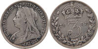 GREAT BRITAIN THREEPENCE Victoria 1837-1901 -