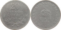 HAUS HABSBURG 20 FILLER Karl I. (1916-1919) -