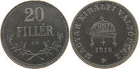 HAUS HABSBURG 20 FILLER Karl I. (1916-1919) -