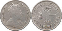 10 CENTS 1904 HONG KONG Edward VII. (1901 - 1910) SS