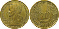 MADAGASCAR 20 FRANCS 1953 SS