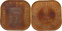 MALAYA CENT George VI. (1936-1952) -