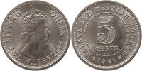 MALAYA AND BRITISH BORNEO 5 CENTS Elizabeth II. (1952-2022) -