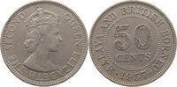 MALAYA AND BRITISH BORNEO 50 CENTS Elizabeth II. (1952-2022) -