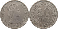 MALAYA AND BRITISH BORNEO 50 CENTS Elizabeth II. (1952-2022) -