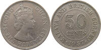 50 CENTS 1957 KN MALAYA AND BRITISH BORNEO Elizabeth II. (1952-2022) SS