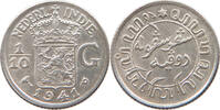 NETHERLANDS EAST INDIES 1/10 GULDEN Wilhelmina 1890-1948 -