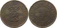 NETHERLANDS EAST INDIES 2 1/2 CENTS Willem III. 1849-1890 -