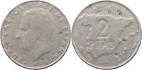 SPAIN 2 PESETAS Juan Carlos I. 1975-2014 ERROR -