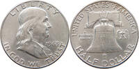 UNITED STATES OF AMERICA HALF 1/2 DOLLAR FRANKLIN -