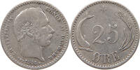 DENMARK 25 ÖRE Christian IX. (1863-1906) -