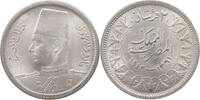 EGYPT 2 PIASTRES Farouk I. 1936-1952 -