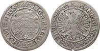 SCHLESIEN LIEGNITZ BRIEG 6 KREUZER Luise von Anhalt, 1673-1680 -