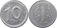 DDR 10 PFENNIG MINTING ERROR OFF-CENTER -