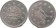 KURUS 1277/4 TURKEY OTTOMAN Abdul Aziz (1861-1876) RR SS