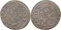 2 KREUZER 1746 PFALZ Karl Theodor 1742-1799 SS