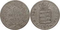 6 KREUZER 1839 WÜRTTEMBERG Wilhelm I. 1816 - 1864 S-SS
