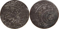 SCHILLING SOLIDUS  LIVONIA Christina (1632-1654) SS