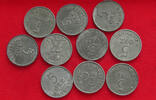 DENMARK 5 ÖRE COLLECTION LOT DENMARK 5 ÖRE 10PC 65G -