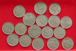 EGYPT 10 20 PIASTRES COLLECTION LOT EGYPT 10 20 PIASTRES 17PC 81G -