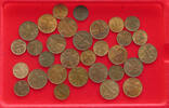 SWITZERLAND 1 2 RAPPEN COLLECTION LOT SWITZERLAND 1 2 RAPPEN TOP 31PC 71G -