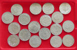 TURKEY 25 LIRA COLLECTION LOT TURKEY 25 LIRA 18PC 51G -