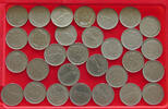 TURKEY 25 LIRA COLLECTION LOT TURKEY 25 LIRA 30PC 131G -