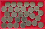 TURKEY 25 LIRA COLLECTION LOT TURKEY 25 LIRA 30PC 131G -