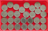 TURKEY 25 LIRA COLLECTION LOT TURKEY 25 LIRA 30PC 136G -