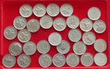 TURKEY 5 LIRA COLLECTION LOT TURKEY 5 LIRA 30PC 51G -