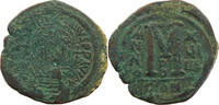 BYZANTINE EMPIRE FOLLIS Justinianus I (527-565) Constantinople YEAR 19 -