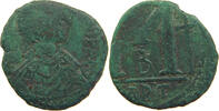BYZANTINE EMPIRE FOLLIS JUSTINIAN 527-565 FOLLIS CARTHAGE -