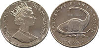 CROWN 1993 GIBRALTAR Elizabeth II. (1952-2022) DIPLODOCUS UNC