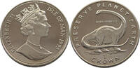 CROWN 1993 GIBRALTAR Elizabeth II. (1952-2022) DIPLODOCUS UNC