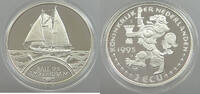 NETHERLANDS 2 ECU SILVER -
