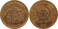 TONGA 2 SENITI 1991 VZ 10,00 EUR  zzgl. 5,99 EUR Versand