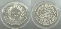 5000 LIRA 1984 TURKEY  PROOF