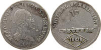 Salzburg Erzbistum 6 Kreuzer Erzherzog Ferdinand, 1803 - 1806. Minting Error -