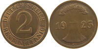 WEIMARER REPUBLIK 2 RENTENPFENNIG -