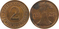 WEIMARER REPUBLIK 2 RENTENPFENNIG DIE ERROR -