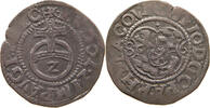 2 KREUZER 1586 PFALZ VELDENZ Georg Johann 1544-1592. SS