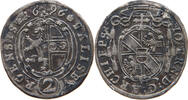 SALZBURG ERZBISTUM 2 KREUZER Johann Ernst von Thun und Hohenstein, 1687-1709 -